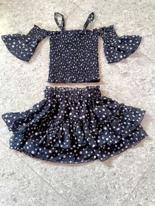 Polka Dot Two-Piece Set