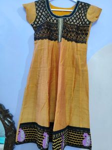 Brown & Black Salwar Suit