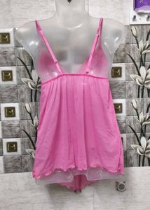 Pink Babydoll Lingerie