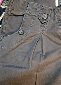 Women Grey Shorts with pockets