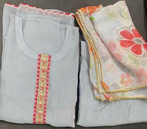 Light Blue Partywear Suit