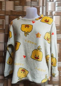 Cute Duck Print Sweater