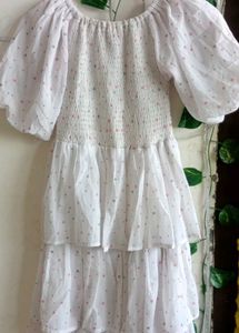 Polka Dot Tiered Dress