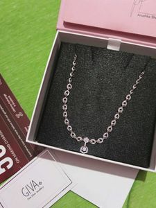 GIVA Silver Necklace
