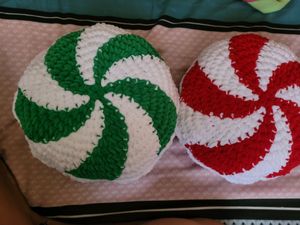 Christmas Candy Pillow
