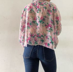🩷Floral Sheer Top 🩷