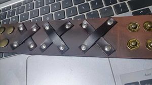 Cool Leather Bracelet with Studs UNISEX