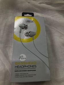 ASPOR White Earphones