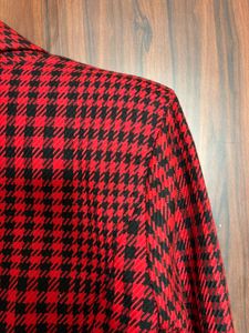 ZARA Houndstooth Blazer Dress with inbuilt skort.