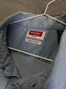 Vintage 90s Wrangler Denim Shirt