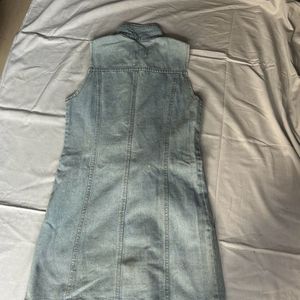 Hand-painted Denim Dress