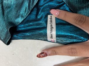 Shimmering Teal Party Dress