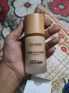 Mars High Coverage Foundation. I just checked once