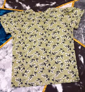 Floral Print Tee