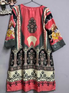 Printed Pakistani Salwar Kameez Suit With Dupatta