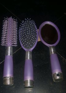 New Curlyer  Comb And Mirror