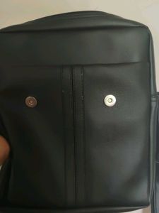 Stylish Black Side Bag Of &#39;Jeep&#39;-BOLUVO