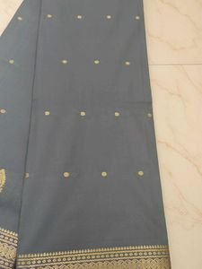 Elegant katpadar ,Green Saree