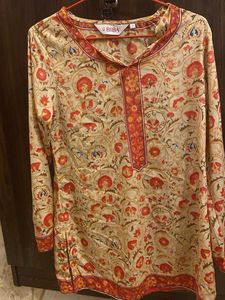 Biba Floral Print Kurta