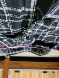 Mint Plaid Flannel Shirt