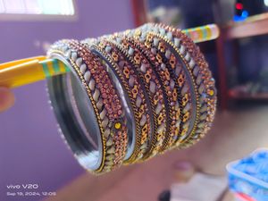 Beautiful 😻 Greay Colour Bangles 😘