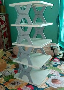 Shoe Rack 5 Layer Foldable😲