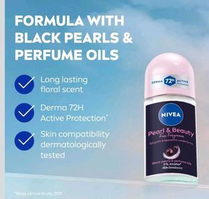 New Pack of 6 Nivea Roll on