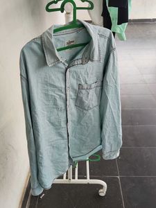 Roadster Washed Denim Button-Down