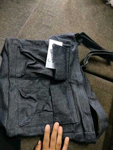 Denim Bag Office/College