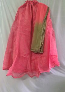 Crop Top Lehenga With Dupatta
