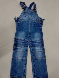 Denim Jumpsuit For 4-5 Year Girl