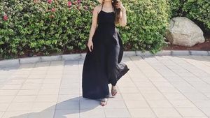 Elegant Halter Neck Maxi Dress