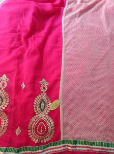 Embroidery Design Saree🔥