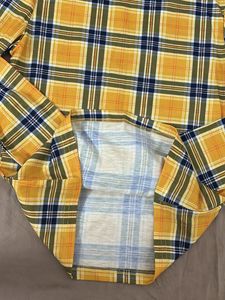 Yellow Mix Colour Plaid Long Sleeves