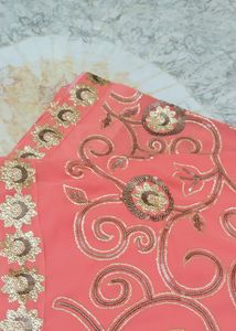 Heavy Sequence Work saree... 1 time used only..