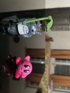 Totoro &amp; Kirby Clay Desk Buddies✨