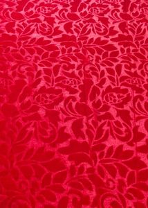 Shaneel Red Self Design