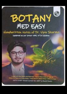 Botany And Zoology Med Easy (New Books)