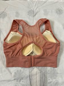 Peach Sports Bra