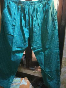 Brand New Kurta+Plazzo+Duptta - Light Green Color