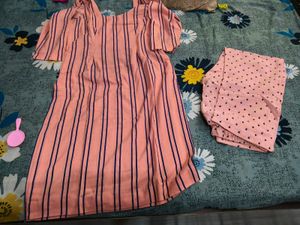 kurti plazo set