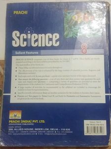 PRACHI science Class 8th Eight