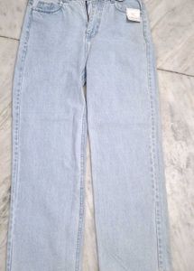 Light Wash Wide Leg Jeans