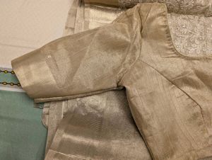 Dhakai Kora Silk Embroidered Saree