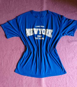 Blue &#39;New York&#39; T-Shirt