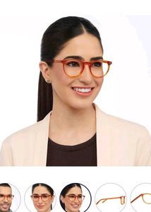 John Jacobs Orange Acetate Glasses