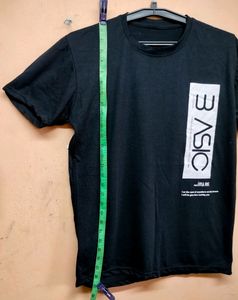 Round Neck T-shirt (Black) Men&amp;Women