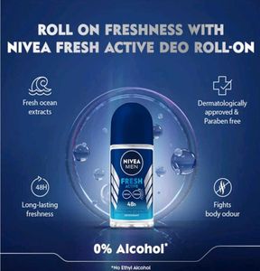 Nivea Men Fresh Active Deodorant