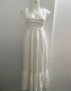 White Maxi Sundress
