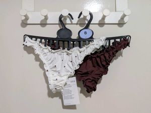 H&M Ruffled Briefs Combo - Pack Of 2